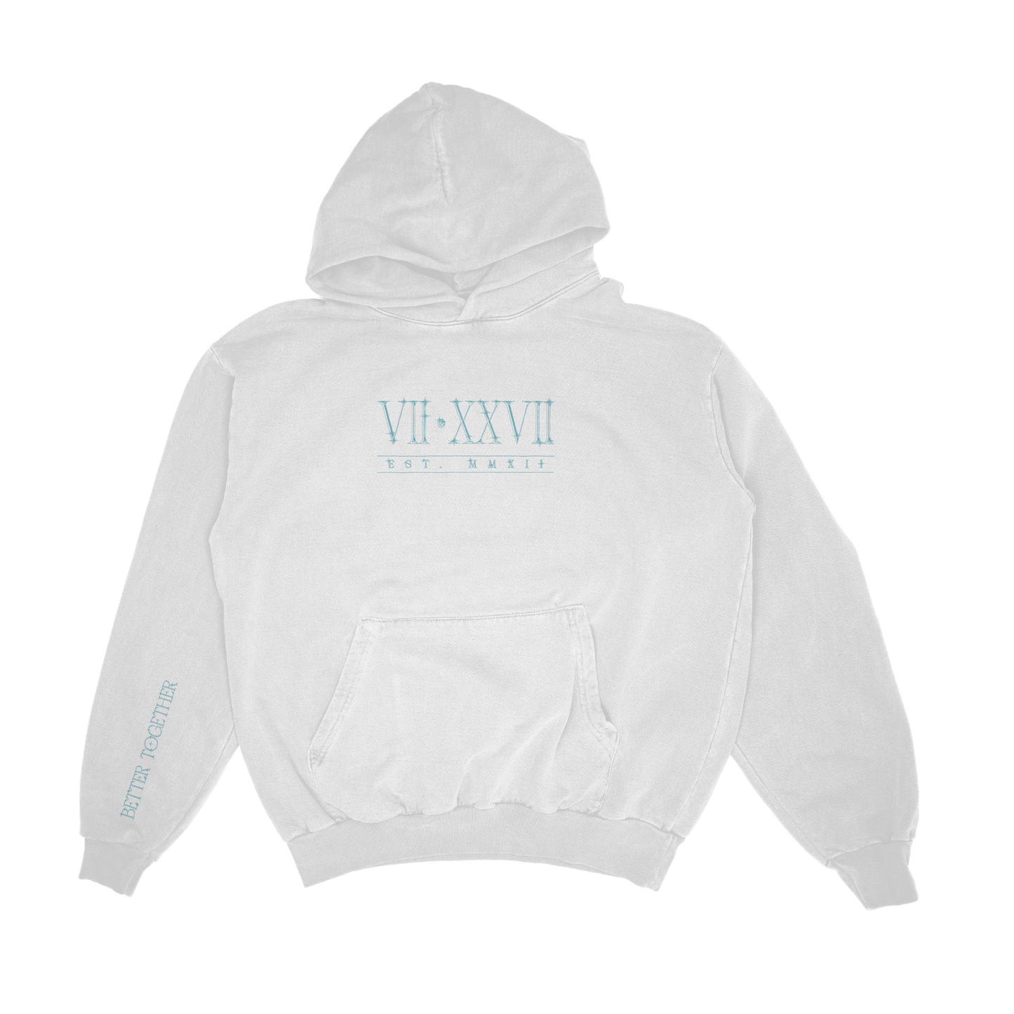 7/27 Anniversary Hoodie - White