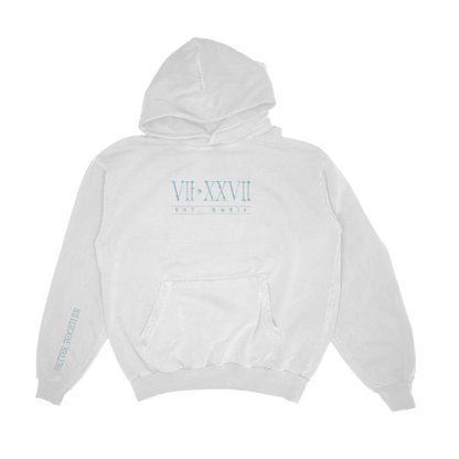7/27 Anniversary Hoodie - White