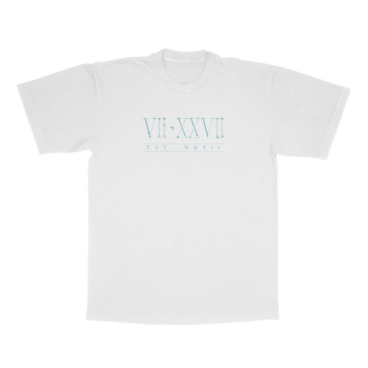 7/27 Anniversary T-Shirt - White